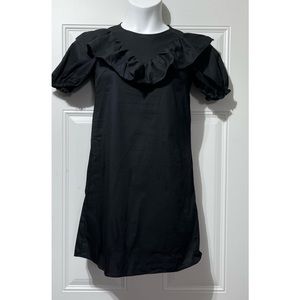 Short Sleeved Black Dress